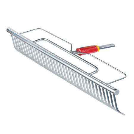 WOLF-Garten-WOLF-Garten Multi: Longspan Rake - 60cm wide, 34 triple-layered steel tines-Rake-