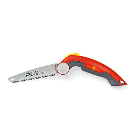 WOLF-Garten-WOLF-Garten SAW 145 Folding Saw - Folds into a compact form, ergonomic, hardened-steel saw-Saw-