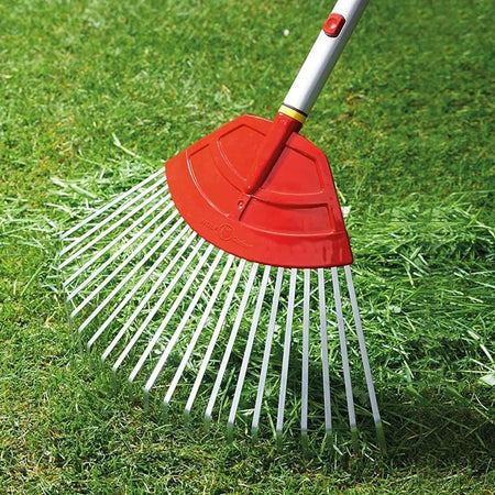 WOLF-Garten-WOLF-Garten UF-M Multi: Lawn Rake - Flexible, hardened German steel tines and 50cm working width-Rake-