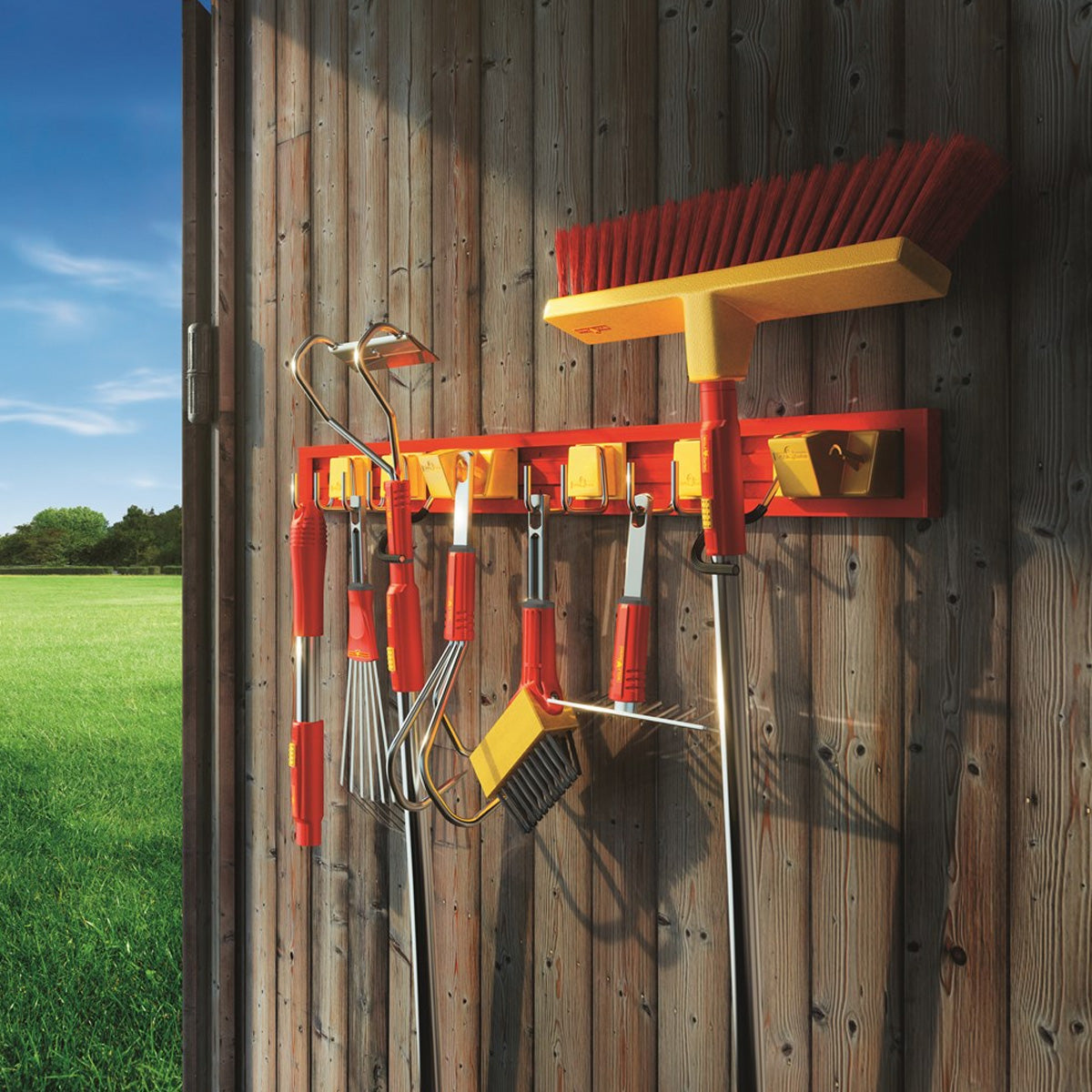 WOLF-Garten-WOLF-Garten UM-M Multi Tool Holder - Save storage space with this 32" tool rack-Tool Holder-